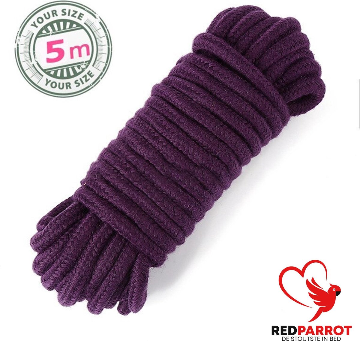 Goedkoopste Zacht en fijn bondage touw | SM | 5 meter | BDSM | Rope | Sex touw | Seks touw