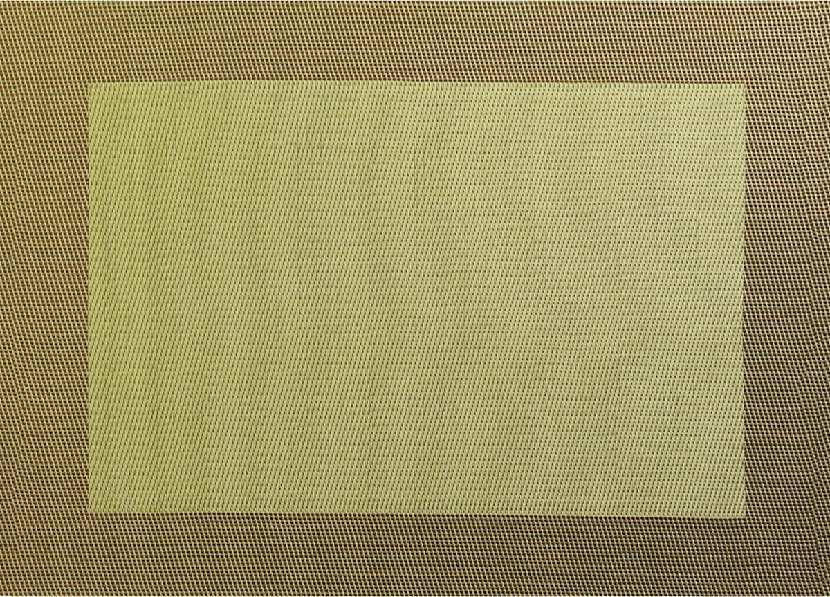 ASA Selection Geweven Rand Placemat - 33 x 46 cm - Olijf