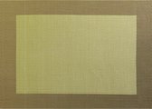 ASA Selection Geweven Rand Placemat -  33 x 46 cm - Olijf