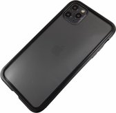 Apple iPhone 7 / 8 / SE - Magnetische full body hoesje Jason zwart - Geschikt voor