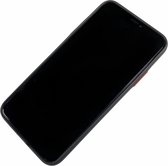 Apple iPhone 7 / 8 / SE - Silicone hoesje Liam zwart - Geschikt voor