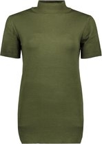 NED T-shirt Mayra 1 2 Ss 21w1 U106 01 Army 211 Dames Maat - XL