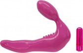 Infinity Vibrerende Strapless Strap-On- Roze - Sextoys - Vibrators - Toys voor dames - Strap on