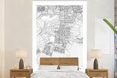 Behang - Fotobehang Stadskaart Amstelveen - Breedte 170 cm x hoogte 260 cm - Plattegrond