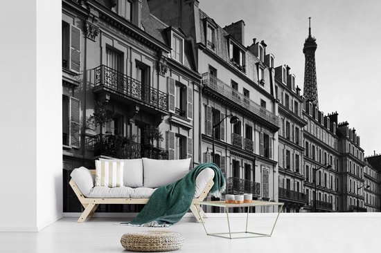 Papier fotobehang Haut de la Tour Eiffel