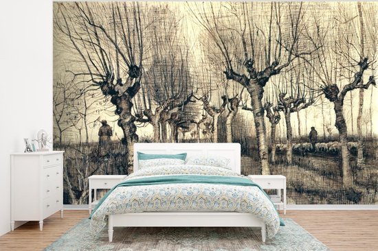 Papier Peint - Papier Papier peint photo Pollard - Vincent van Gogh - Largeur 295 cm x Hauteur 220 cm