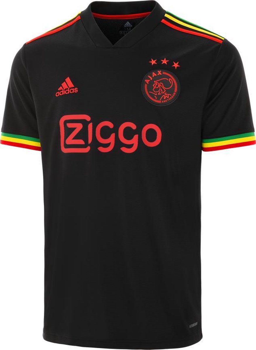 Verdeel aansluiten Vakantie Ajax 3e Shirt Bob Marley - Wedstrijdshirt 21/22 - Kids Maat 128 | bol.com