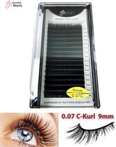 Guardian Beauty Prime Silk Lashes 9mm 0.07 C krul | Wimpers Extensions | Eyelashes | Wimpers |  Wimperextensions