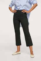 Mango Broek Crop Flared Broek 17075959 43 Dames Maat - W38