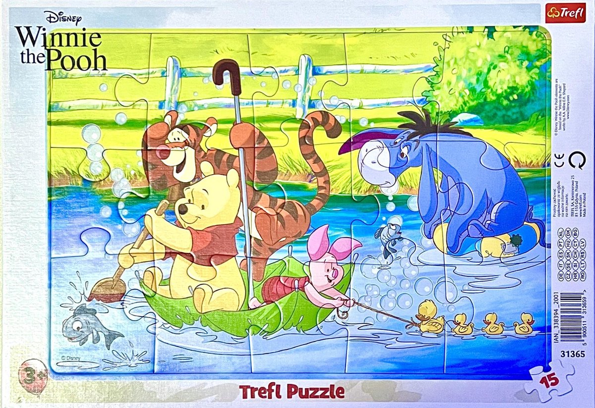 Trefl Disney Winnie The Pooh Puzzle 15 pièces | bol.com