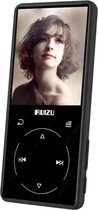 RUIZU D16 Metalen Bluetooth MP3 Speler - Draagbare Audio 8GB - Muziekspeler met ingebouwde Speaker - FM Radio - Recorder - E-Book - Video Speler - Zwart