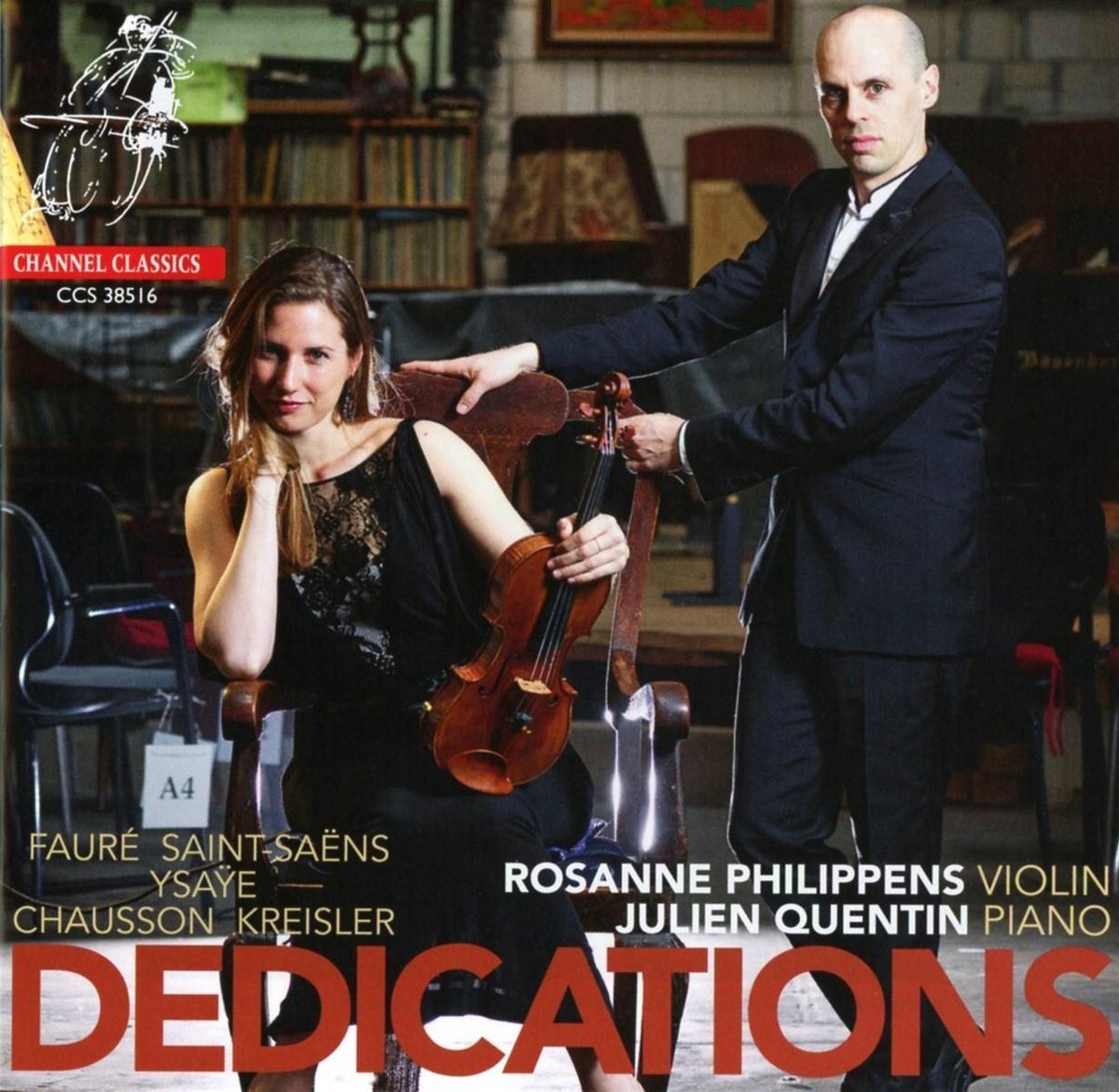 Rosanne Philippens & Julien Quentin - Dedications (CD)
