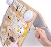 Afbeelding van het spelletje Ontdek bord - montessori speelgoed - duurzaam kinderspeelgoed - houten speelgoed (XL)