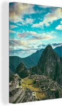 Tableau sur toile Pérou - Berg - Machu Picchu - 80x120 cm - Décoration murale