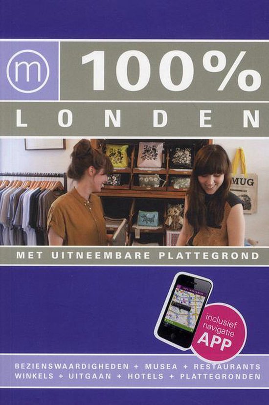 Cover van het boek '100% Londen / druk Heruitgave' van Kim Snijders