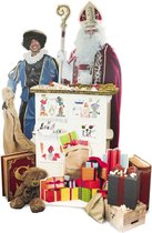 3Motion-Sint en Piet in karton- Sinterklaas versiering-decoratie- standee