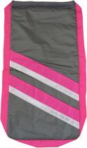 Beenzak met een Artic-fleecevoering, Senior (tot 185cm), roze / grijs (antraciet)
