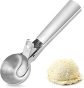 BOTC IJsschep RVS - Ijsboltang  - Ice Cream Scoop - Portioneerlepel - Meloen Lepel - Oliebollen Schep - 6 cm