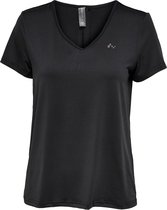 Only Play Nasha V-neck SS Training Shirt Sport Shirt - Taille XS - Femme - Noir