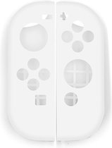 Siliconen Joy-Con hoesjes - Wit - Geschikt voor Nintendo Joy-Cons