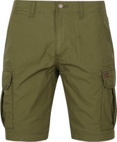 Napapijri - Noto Cargo Short Donkergroen - Modern-fit - Broek Heren maat 33