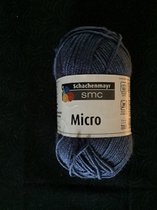 Breiwol Schachenmayr Micro Nr 00052 Blauw grijs