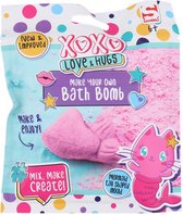 XOXO Love & Hugs maak je eigen bruisbal Zeemeermin - Roze - Kunststof - 13 x 17 cm - 6 +