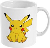 MUGZ - Pokémon  - Theemokken - Koffiemokken - Cadeau - Pikachu - Theetassen - Koffietassen - Theebeker - Koffiebeker - Mokken met tekst - Leuke mokken