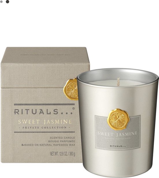 Rituals sweet Jasmin kaars 360gr Private collection
