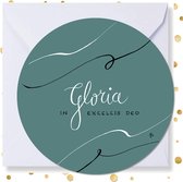 Carte de Noël autour de ' Gloria - 10 pièces -avec enveloppes - Cartes de Noël