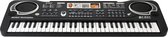 Dakta ® Elektronisch Keyboard Zwart | met Microfoon | Piano Muziekinstrument | voor Kinderen | Kind
