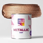 Decoverf metallic verf brons, 750ml