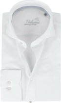 Profuomo - Overhemd Recycled Cotton Wit - 40 - Heren - Slim-fit