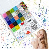Dieux® - Ensemble complet de Perles - Kit pour la Faire de la joaillerie - Hobby - Collier de perles