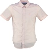 Garcia roze gemeleerd overhemd - valt kleiner - Maat L