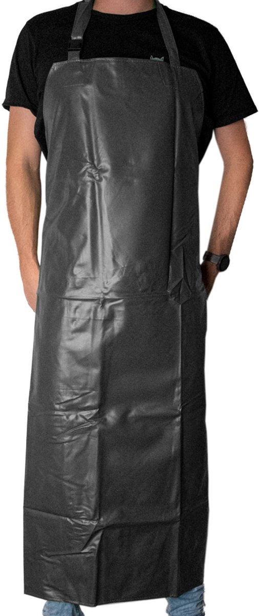 Excellent Melk en Waterschort - Multifunctioneel schort - beschermende kleding - Zwart - 80 x 120 cm