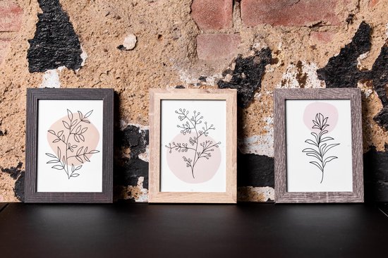 Cadre photo - Henzo - Moderne - Format photo 15x20 - Marron clair