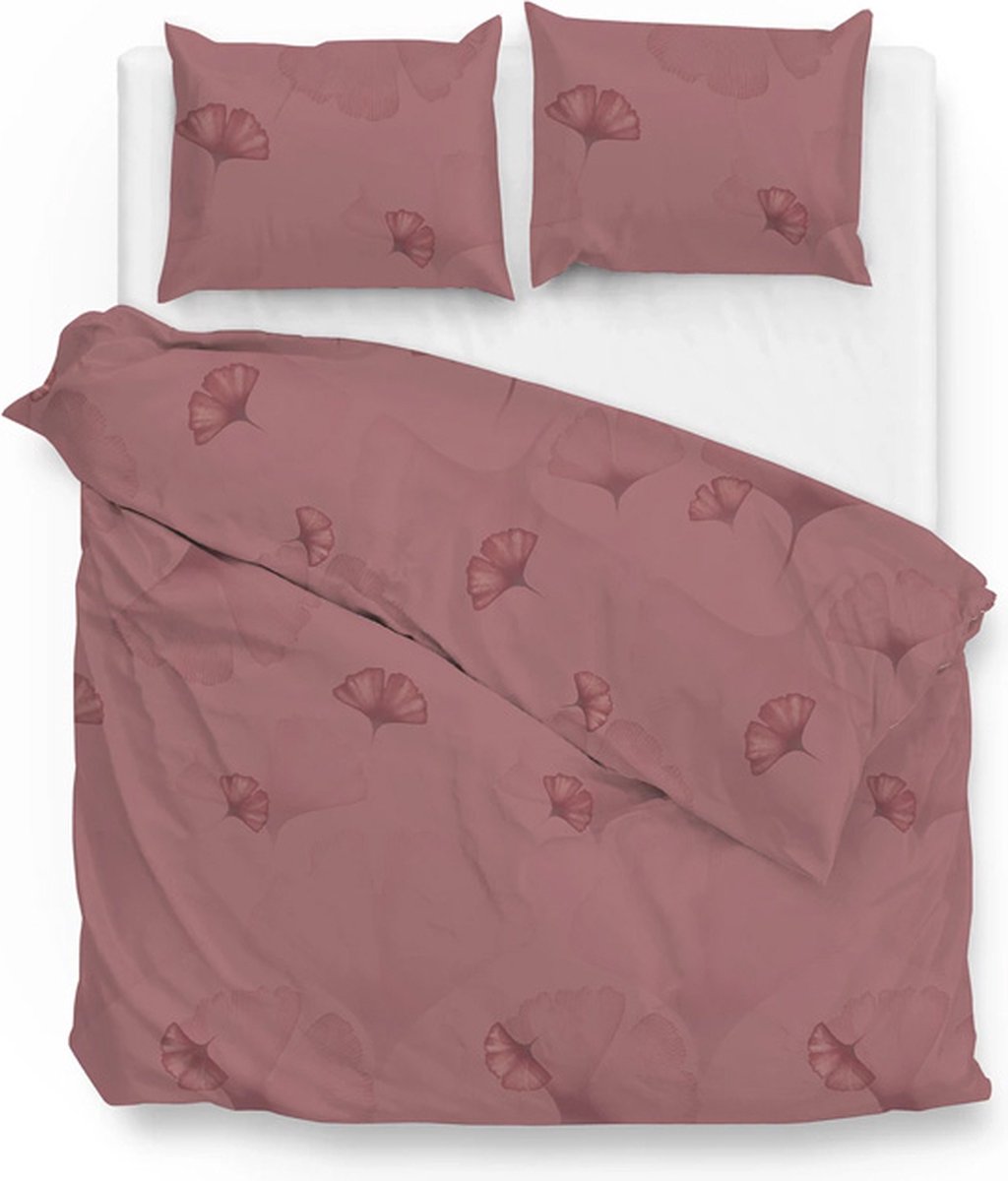 Zo! Home Jennifer Dekbedovertrek - Tweepersoons - 200x200/220 cm - Red