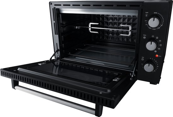 Bestron Grill Bakoven met draaispit, met 55 L, 2000W, rvs