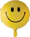 Folieballon - Smiley - Basic - 46cm- Zonder vulling