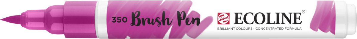 Ecoline - Brushpen - Fuchsia - Talens 350