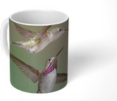 Mok - Kolibrie - Vogels - Bloem - 350 ML - Beker