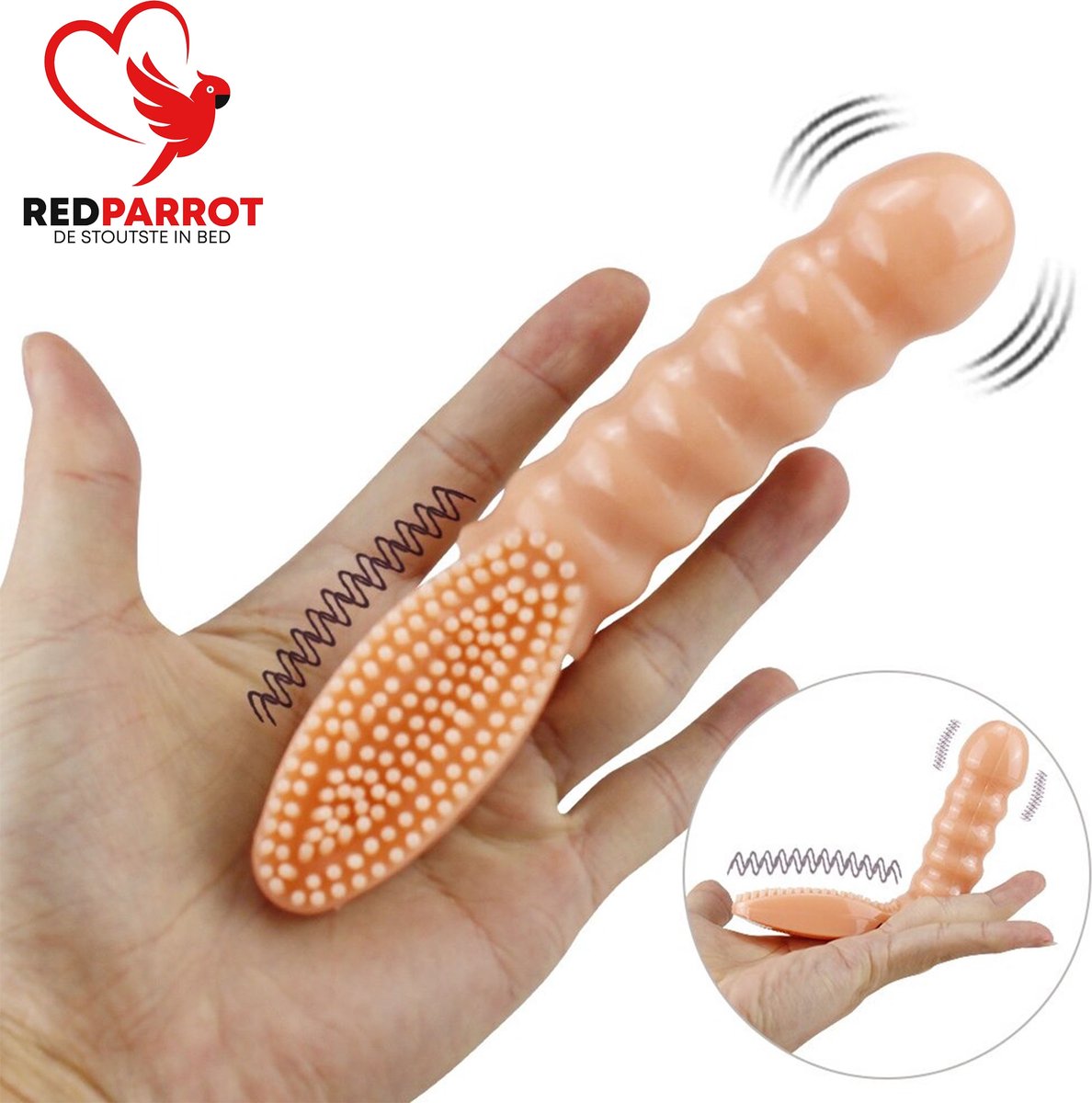 Goedkoopste Vinger vibrator | Vinger sleeve | Vingerhandschoen | Luxe uitvoering | Extra stimulatie | Ultiem orgasme | Vinger dildo