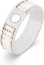 Melano Vivid - Ring - Zilverkleurig - maat 50 - Verena cz