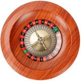 Huma® Oud en nieuw- Black Friday - Roulette Wiel - Casino spellen - Tafelspellen voor thuis - Houten frame - Professioneel - Vrienden
