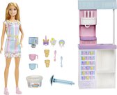 Barbie IJssalon Speelset - Barbiepop