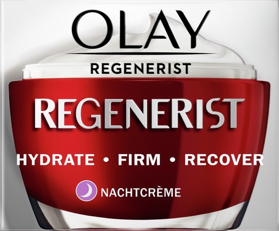 Olay Regenerist Nachtcrème - Parfumvrij - 50ml - Alle huidtypes - Olay