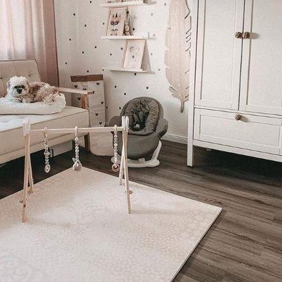 Toddlekind | Tapis de jeu persan| Fleur | bol.com