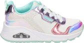 Skechers meisjes sneaker - Wit multi - Maat 35