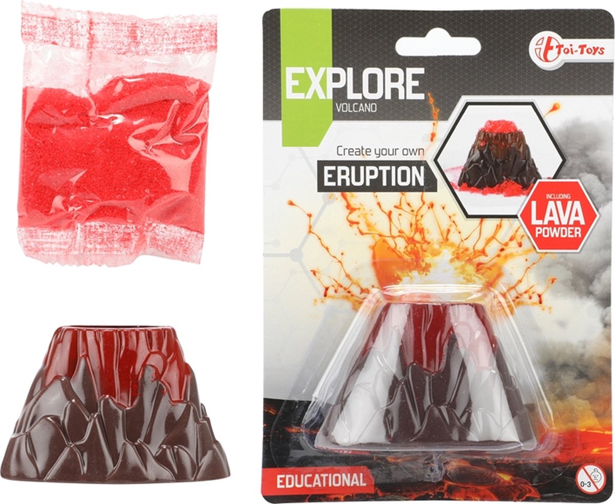 Toi Toys Explore vulkaanuitbarsting